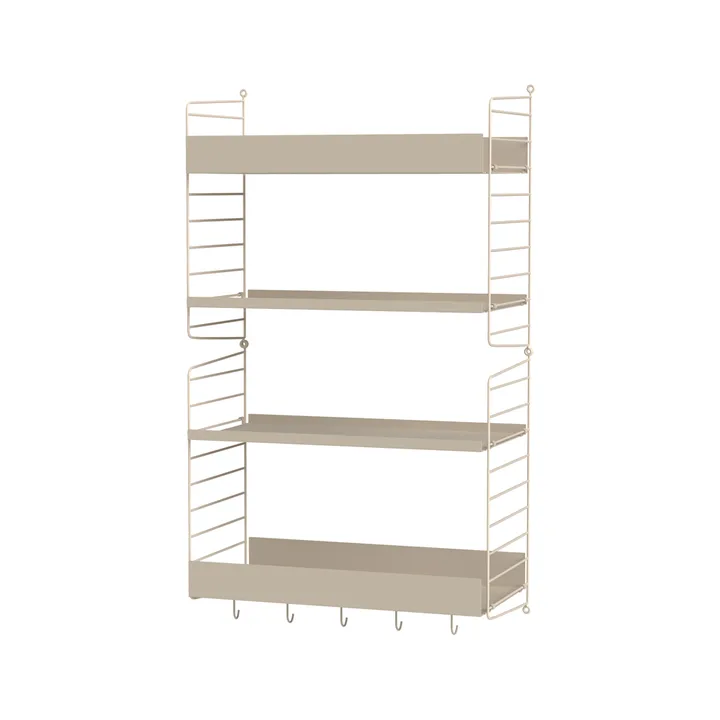 Scaffale da cucina String beige - combinazione H - String