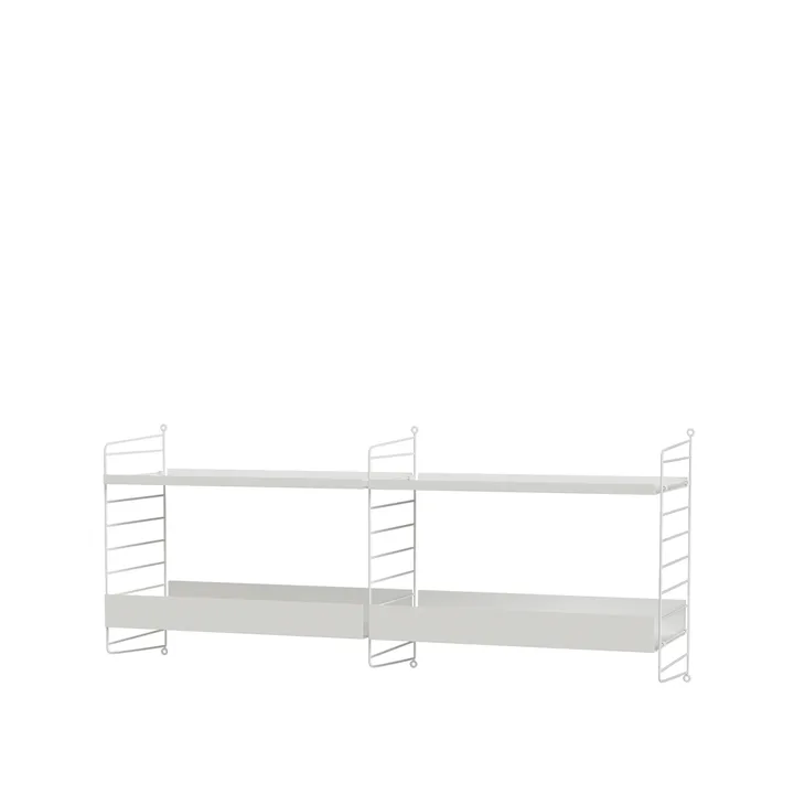 Scaffale da cucina String bianco - combinazione B - String