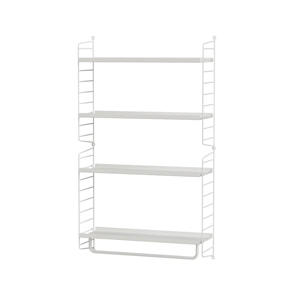 Scaffale da cucina String bianco - combinazione D,  String