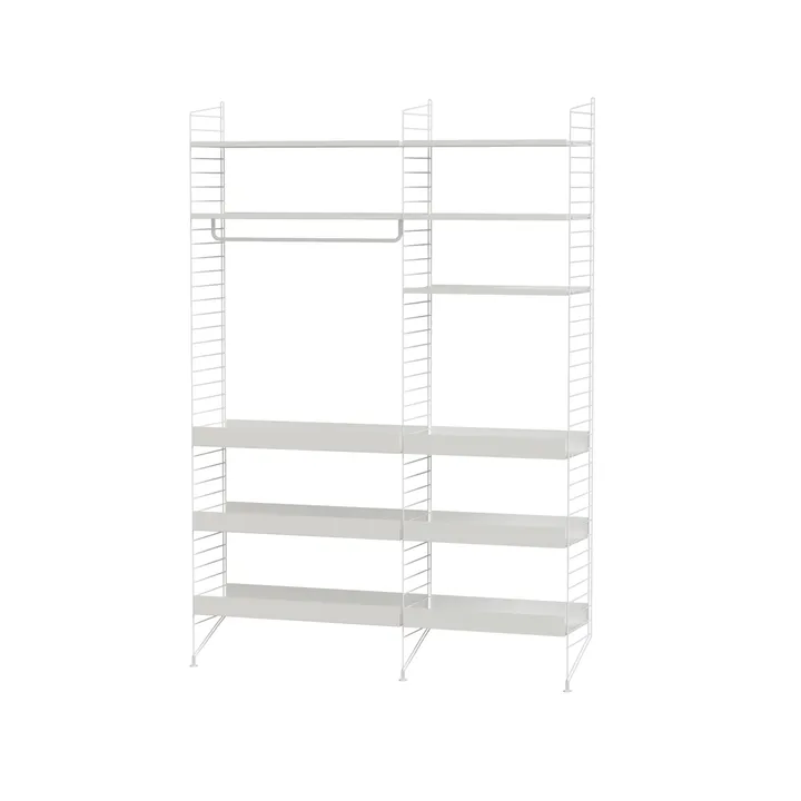 Scaffale da cucina String bianco - combinazione F - String
