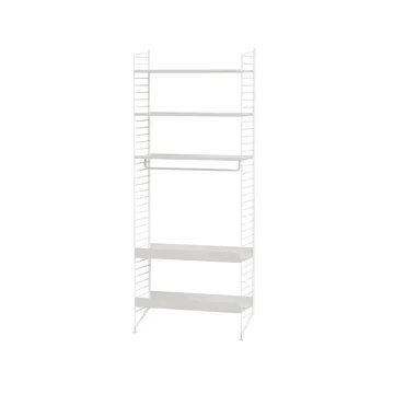 Scaffale da cucina String bianco - combinazione G - String