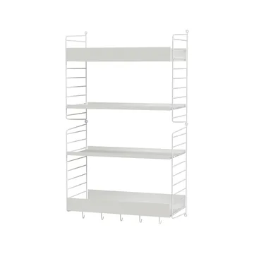 Scaffale da cucina String bianco - combinazione H - String