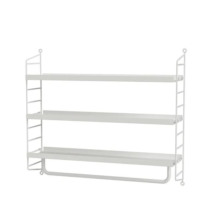 Scaffale da cucina String bianco - combinazione I - String