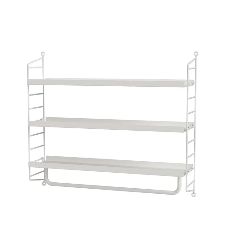 Scaffale da cucina String bianco - combinazione I - String