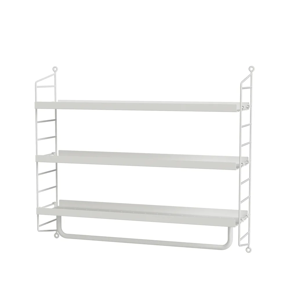 Scaffale da cucina String bianco - combinazione I String