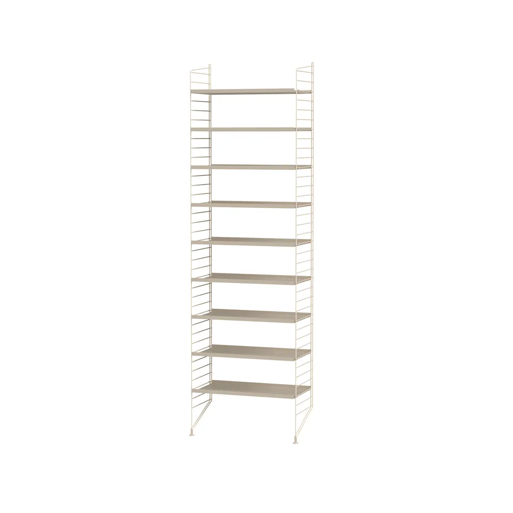 Scaffale da ingresso String beige - combinazione A,  String