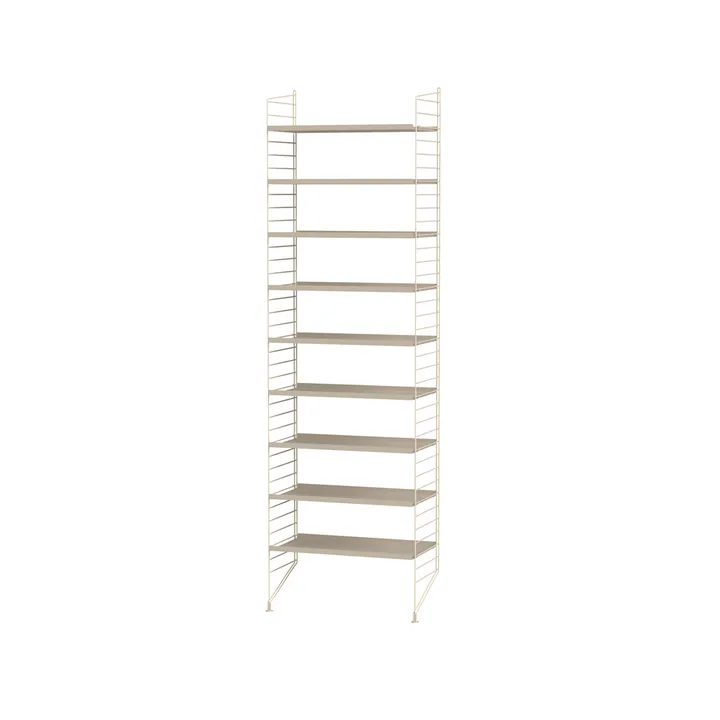 Scaffale da ingresso String beige - combinazione A - String