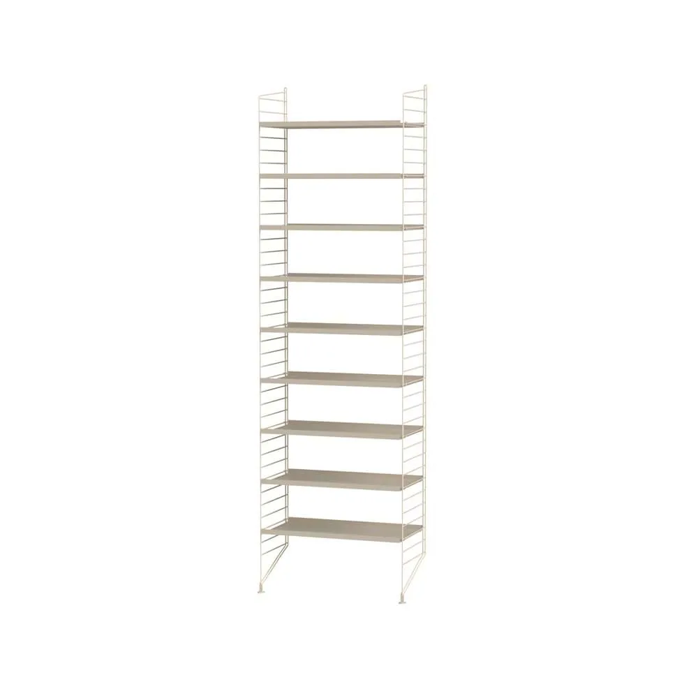 Scaffale da ingresso String beige - combinazione A String