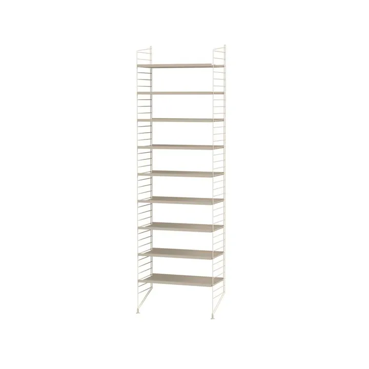 Scaffale da ingresso String beige - combinazione A - String