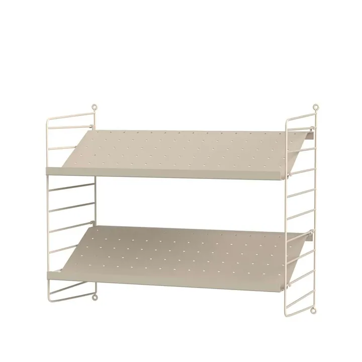 Scaffale da ingresso String beige - combinazione F - String