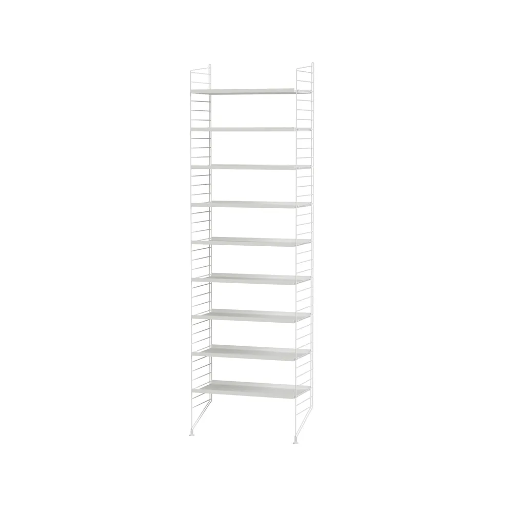 Scaffale da ingresso String bianco - combinazione A,  String