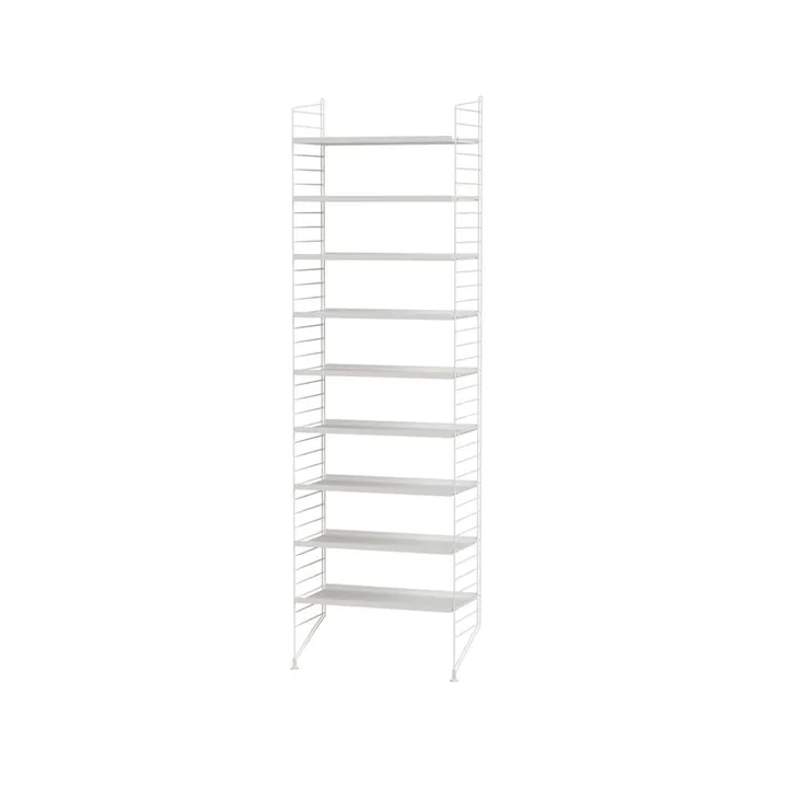 Scaffale da ingresso String bianco - combinazione A - String