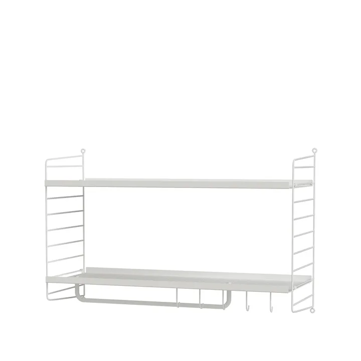 Scaffale da ingresso String bianco - combinazione D - String