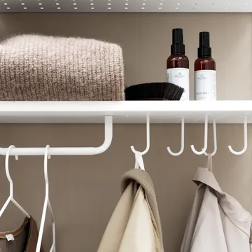 Scaffale da ingresso String bianco - combinazione D - String