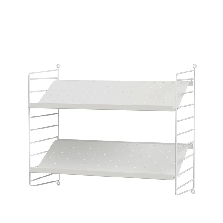 Scaffale da ingresso String bianco - combinazione F - String