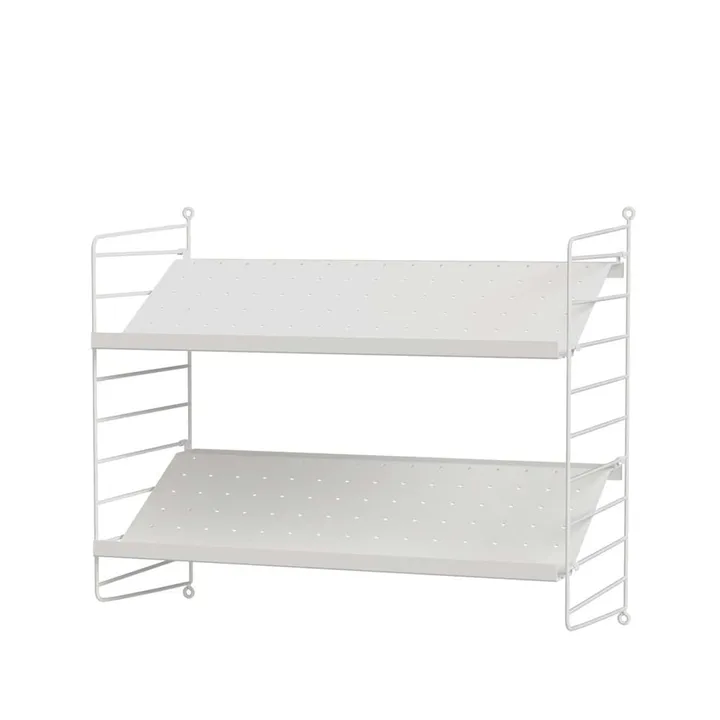 Scaffale da ingresso String bianco - combinazione F - String