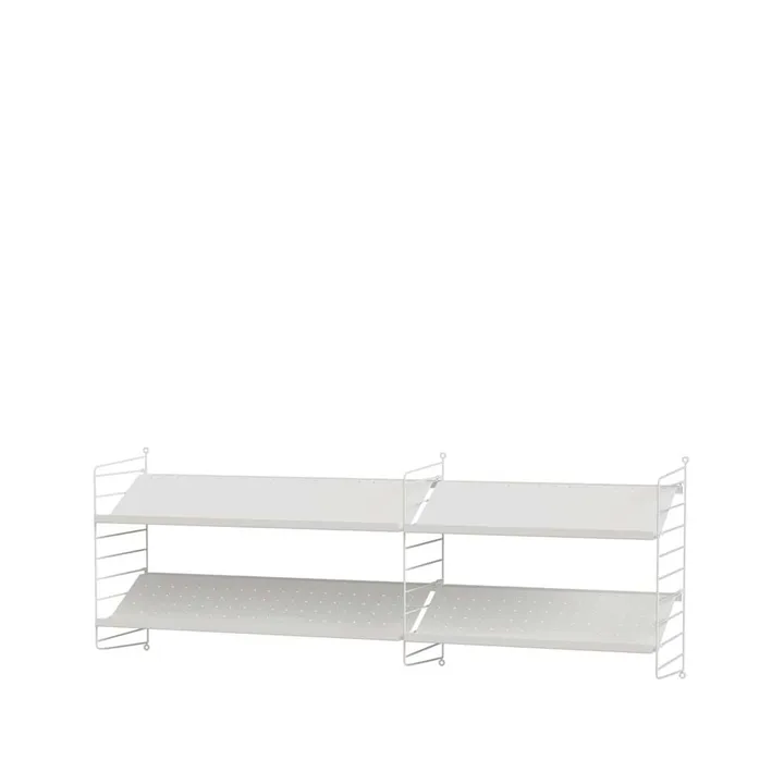Scaffale da ingresso String bianco - combinazione I - String