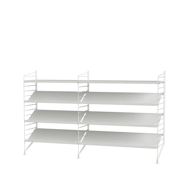 Scaffale da ingresso String bianco - combinazione N - String