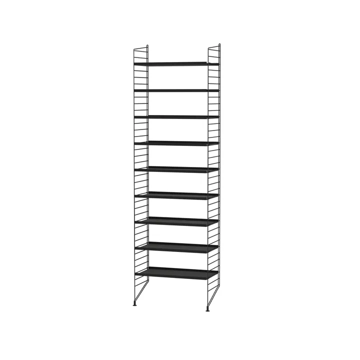 Scaffale da ingresso String nero - combinazione A - String