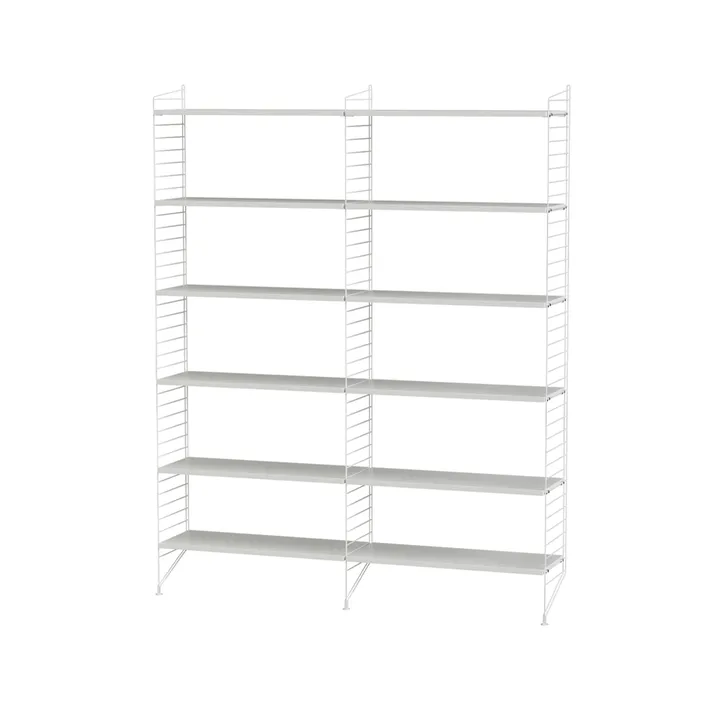 Scaffale da salotto String bianco - combinazione A - String
