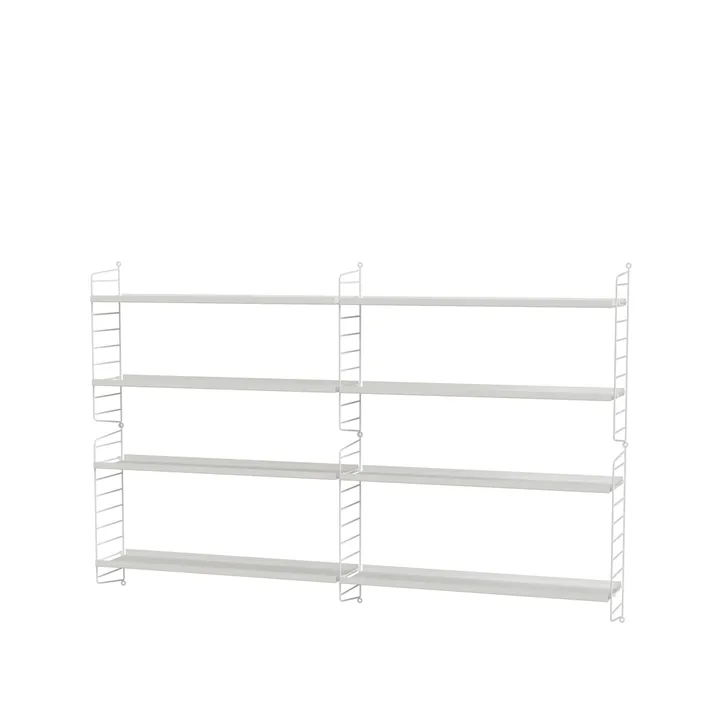 Scaffale da salotto String bianco - combinazione M - String