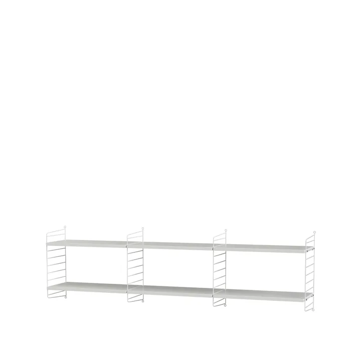 Scaffale da salotto String bianco - combinazione O - String