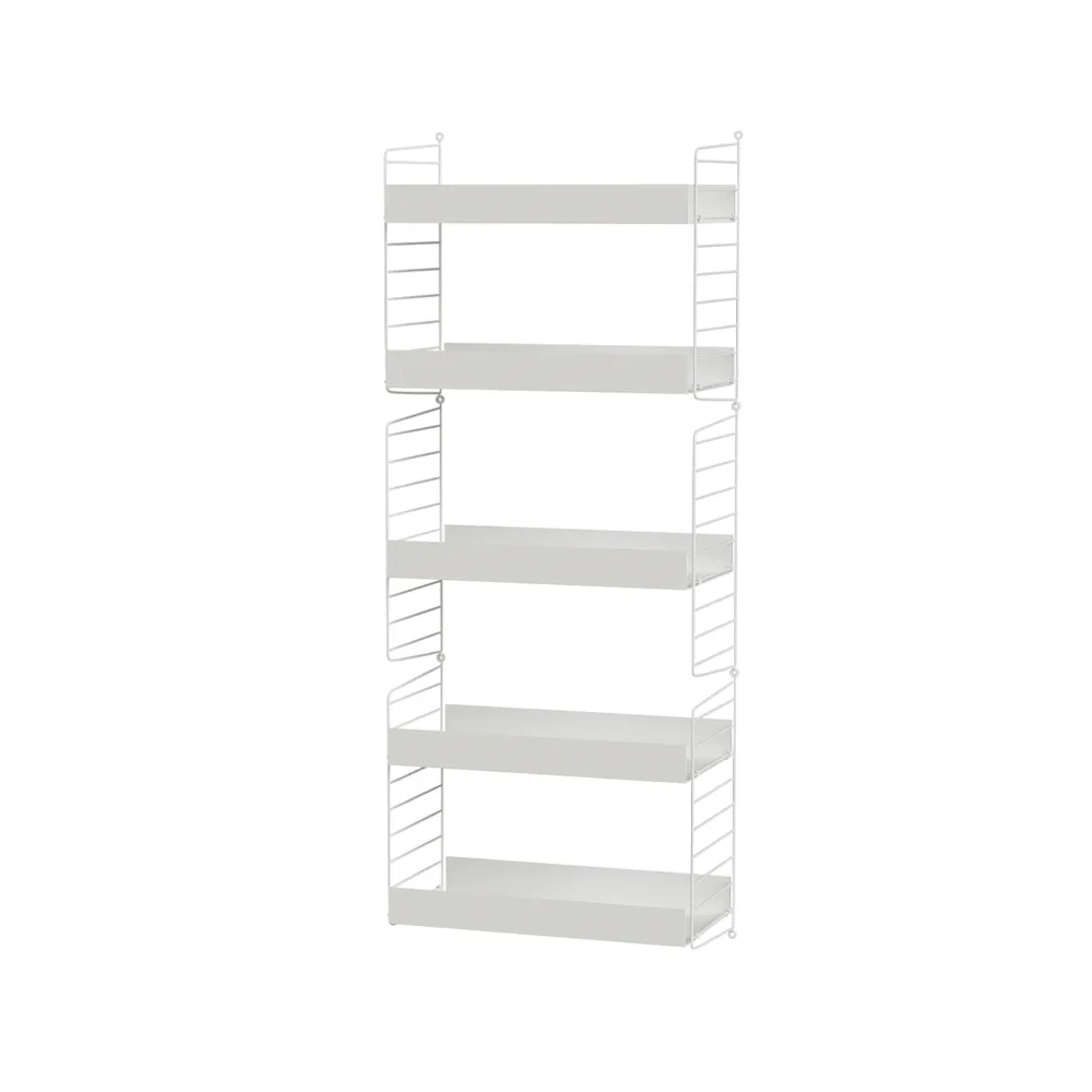 Scaffale da ufficio String bianco - combinazione B,  String