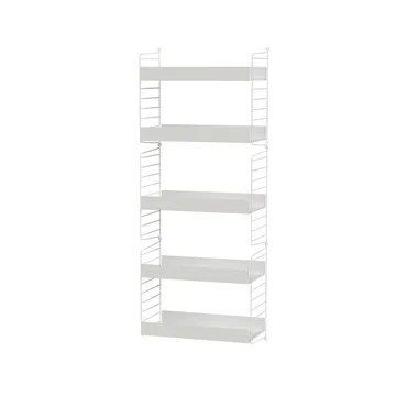 Scaffale da ufficio String bianco - combinazione B - String
