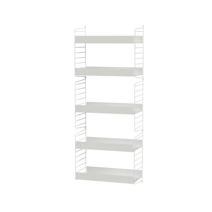 Scaffale da ufficio String bianco - combinazione B - String