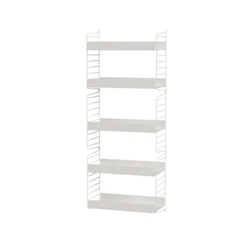 Scaffale da ufficio String bianco - combinazione B - String