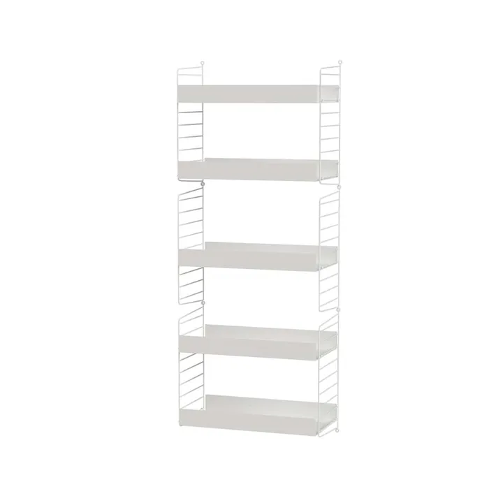 Scaffale da ufficio String bianco - combinazione B - String