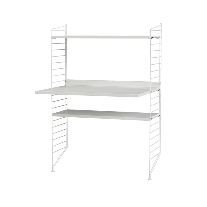 Scaffale da ufficio String bianco - combinazione H - String