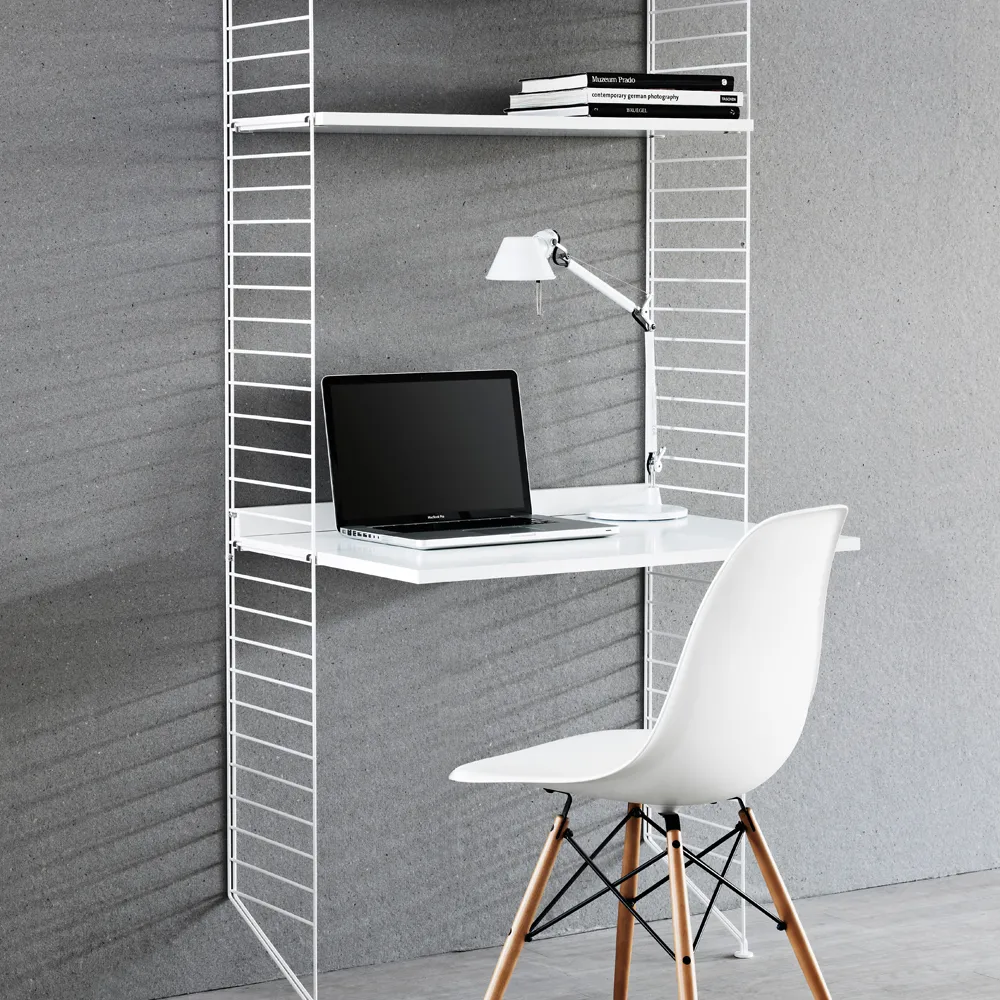 Scaffale da ufficio String bianco - combinazione H,  String
