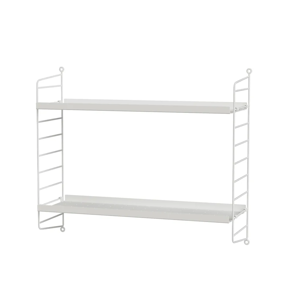 Scaffale per camera da letto String bianco - combinazione B,  String