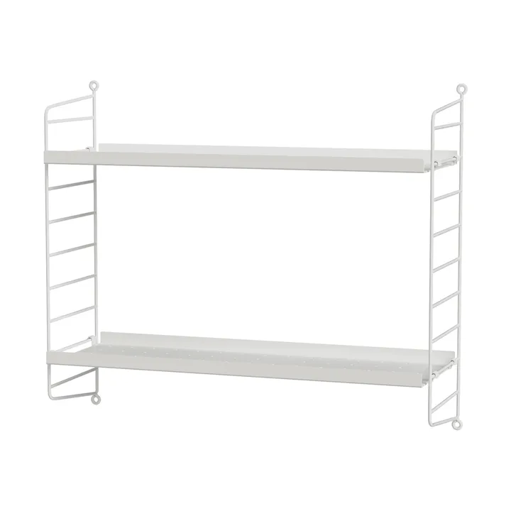 Scaffale per camera da letto String bianco - combinazione B - String