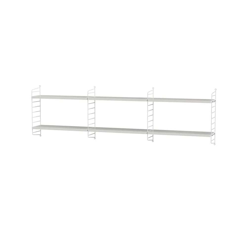Scaffale per camera da letto String bianco - combinazione E,  String