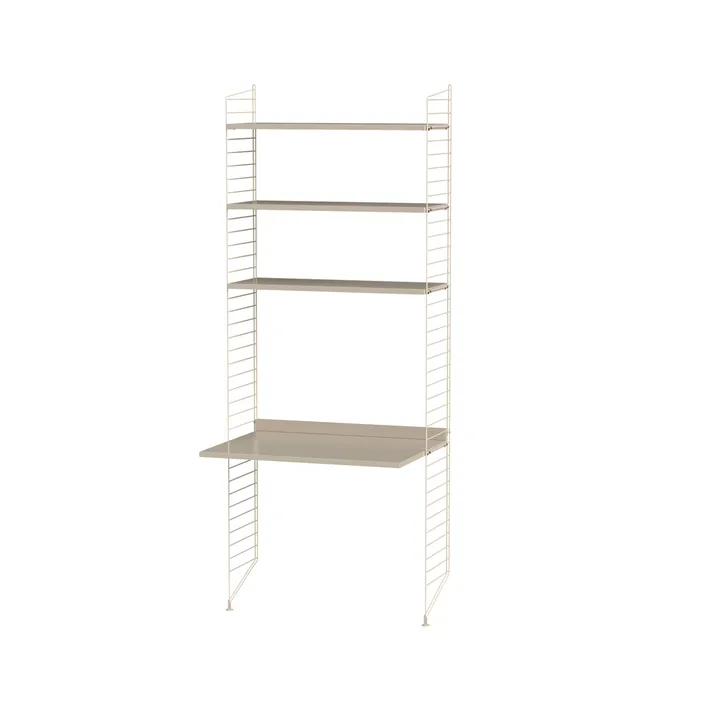 Scaffale String per stanza dei bambini beige - combinazione C - String