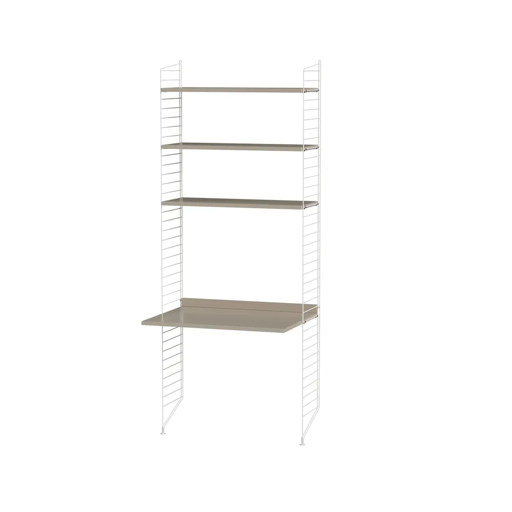 Scaffale String per stanza dei bambini beige e bianco - combinazione C String