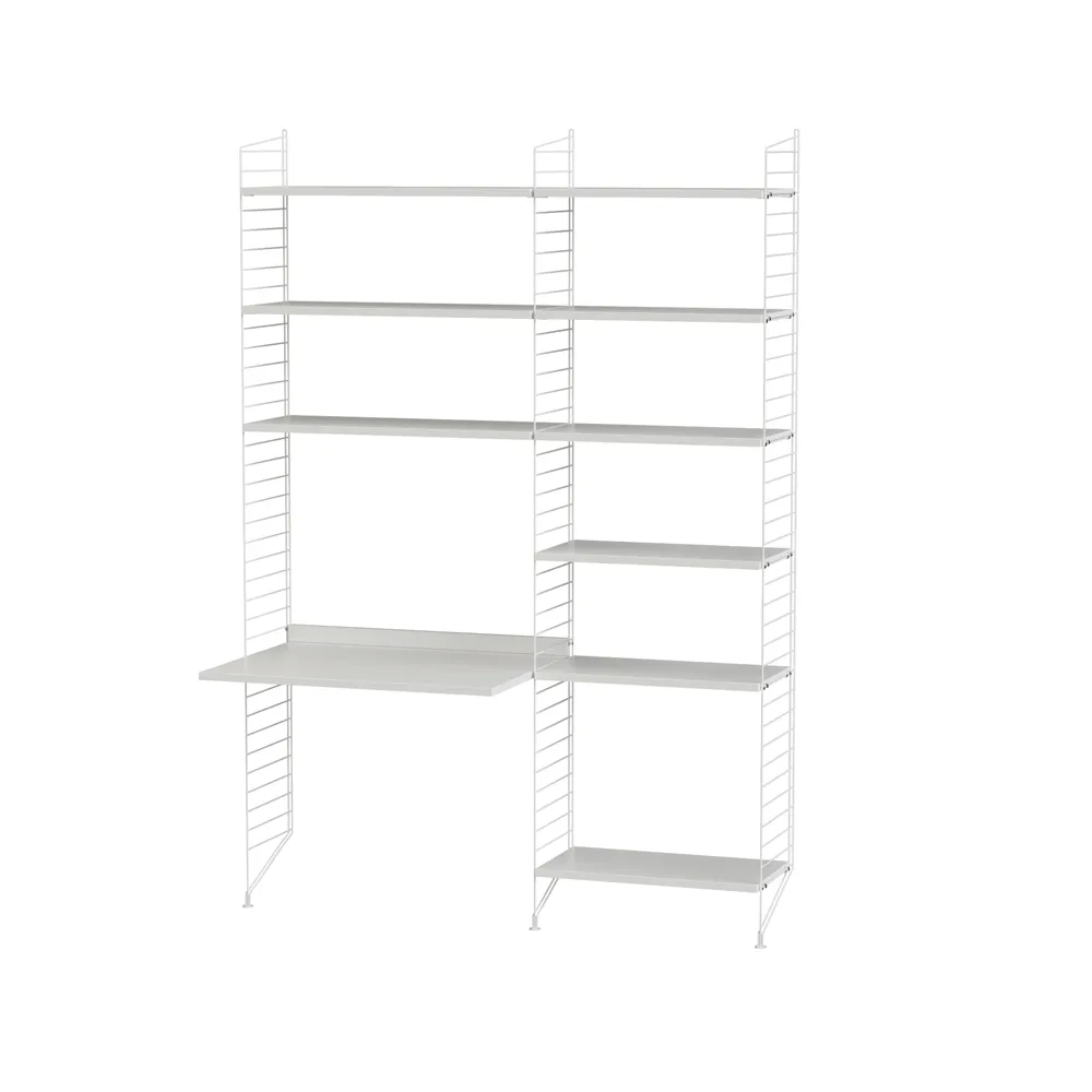 Scaffale String per stanza dei bambini bianco - combinazione D String