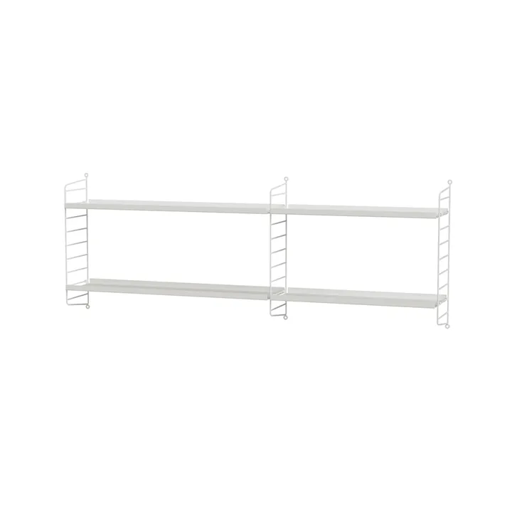 Scaffale String per stanza dei bambini, bianco - combinazione I - String