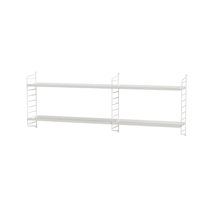 Scaffale String per stanza dei bambini, bianco - combinazione I - String