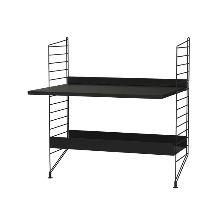 Scaffale String per stanza dei bambini combinazione A - nero - String