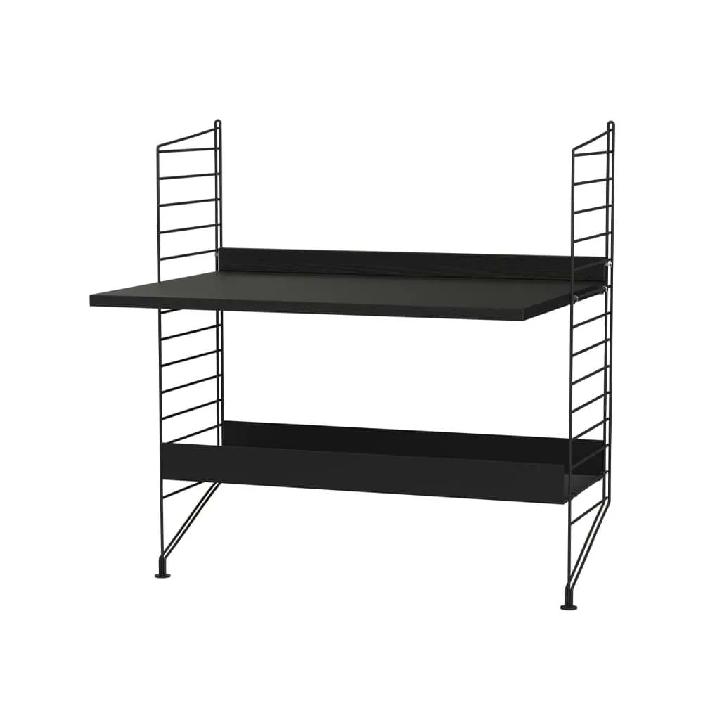 Scaffale String per stanza dei bambini combinazione A - nero String