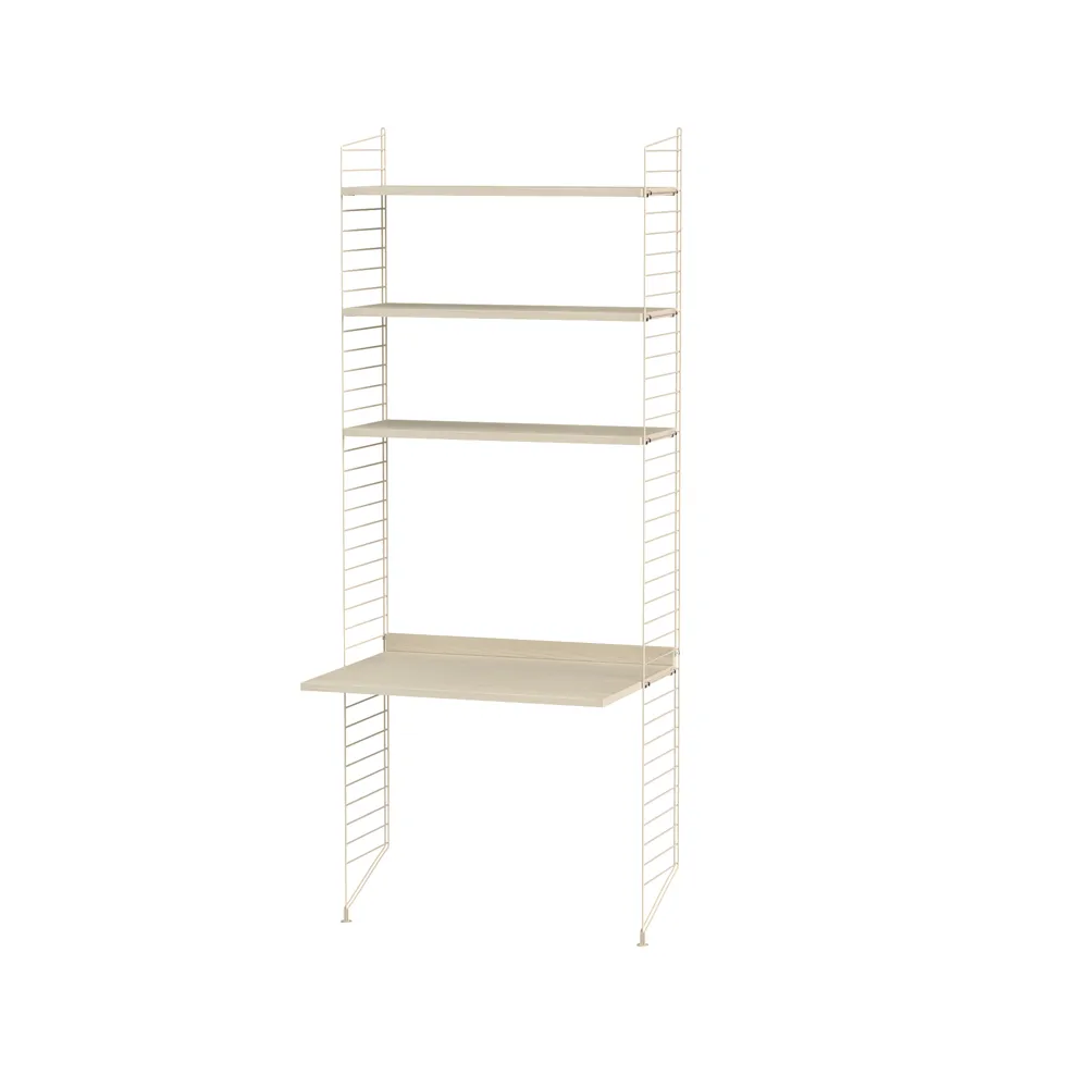 Scaffale String per stanza dei bambini frassino e beige - combinazione C String