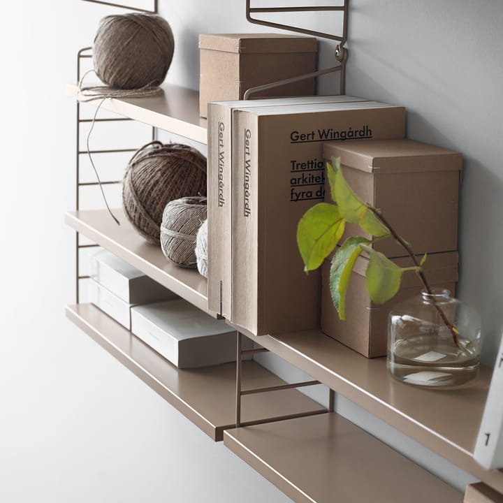 Scaffale String Pocket beige, beige String