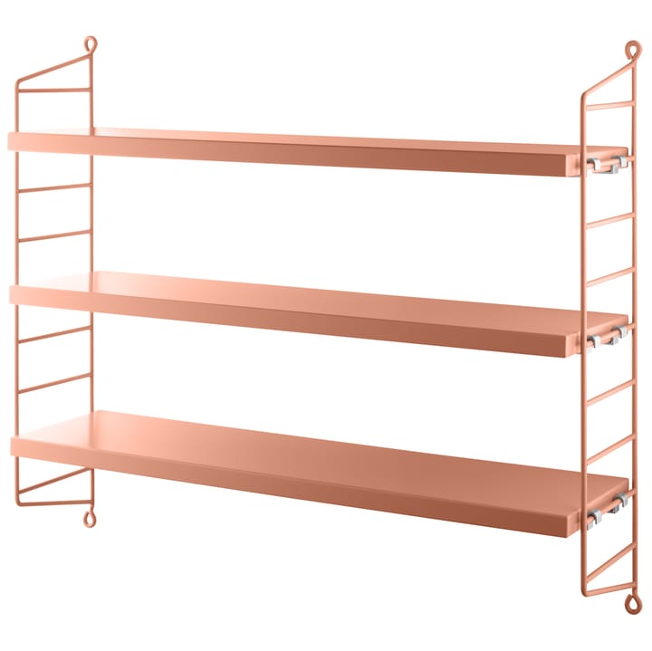 Scaffale String Pocket blush, Blush (rosa) String