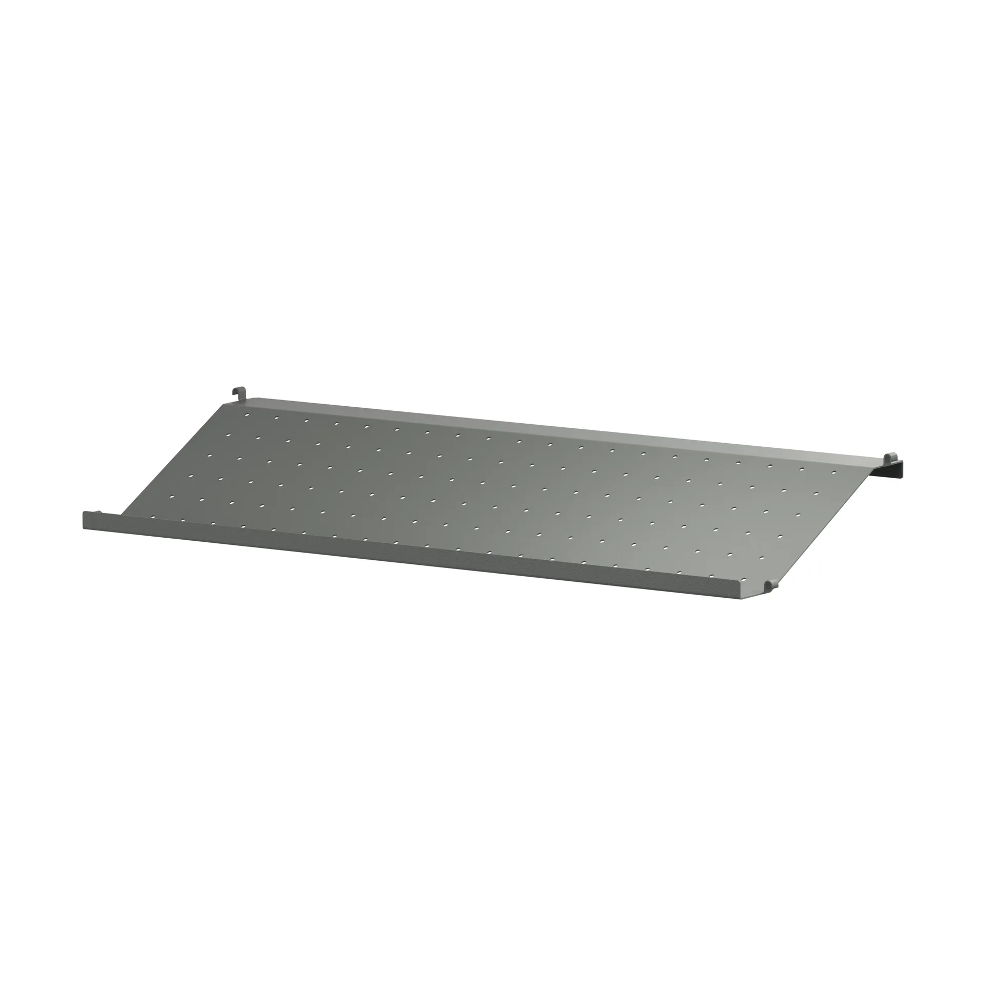 Scarpiera String in metallo, Grigio scuro, 78x30 cm String