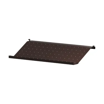 Scarpiera String in metallo - Marrone scuro, 58x30 cm - String