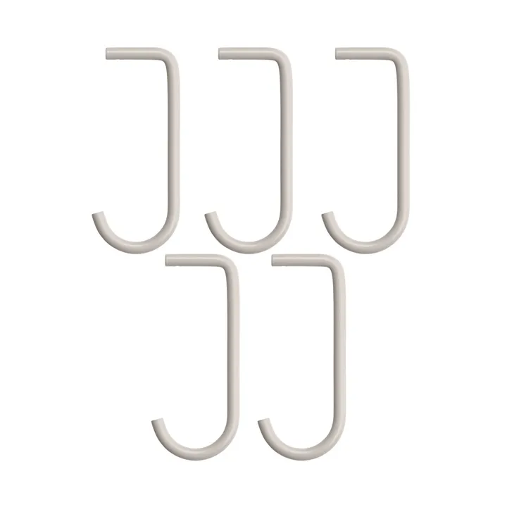String gancio a J 5 pezzi - Beige - String