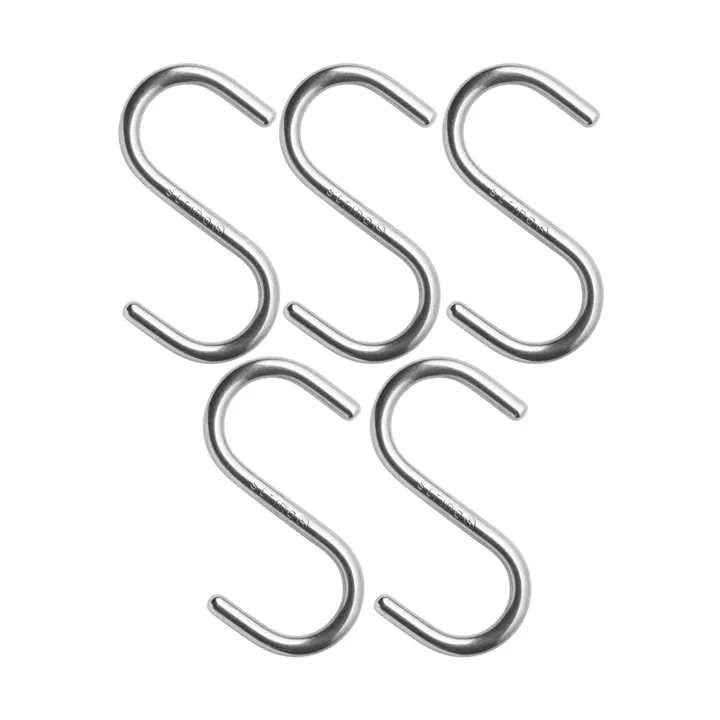 String gancio a S 5 pezzi - Acciaio inossidabile - String